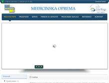 Tablet Screenshot of mp-medipro.com